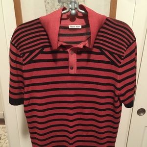 Tomas Maier short sleeved polo sweater